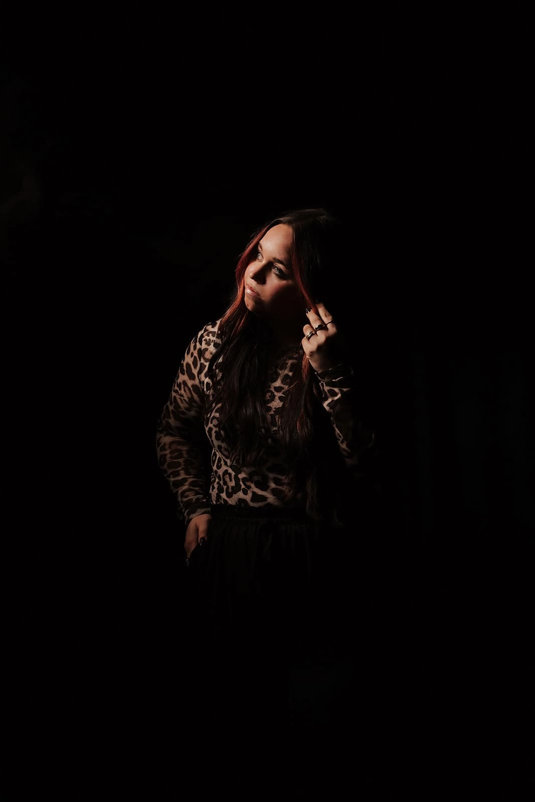 Portrait of Kylie, the artist behind Ghostly Glam Nails